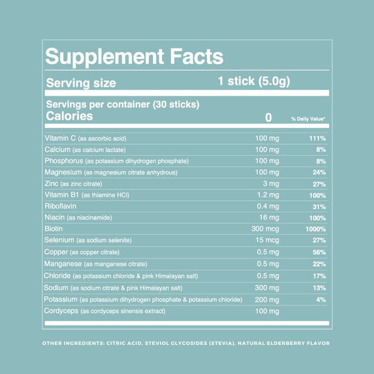 ELDERBERRY ELECTROLYTES - drinksuperpowders