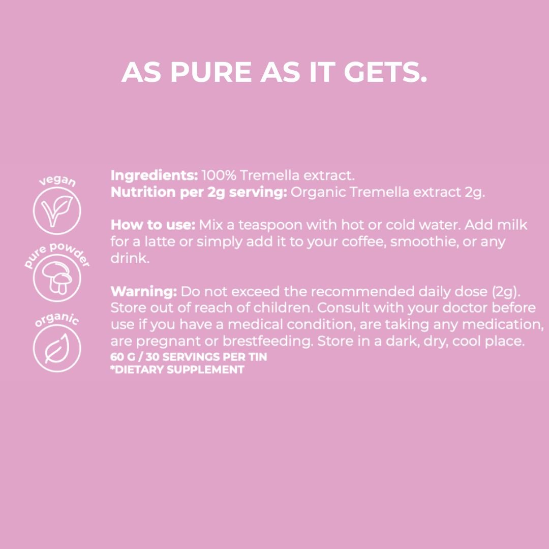 TREMELLA POWDER - drinksuperpowders